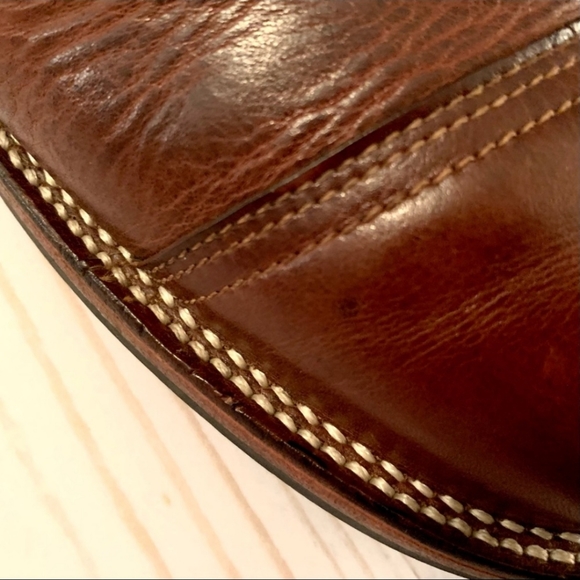 Truman Brown Leather Cap toe Boot, 12 D, EUC - Picture 12 of 16